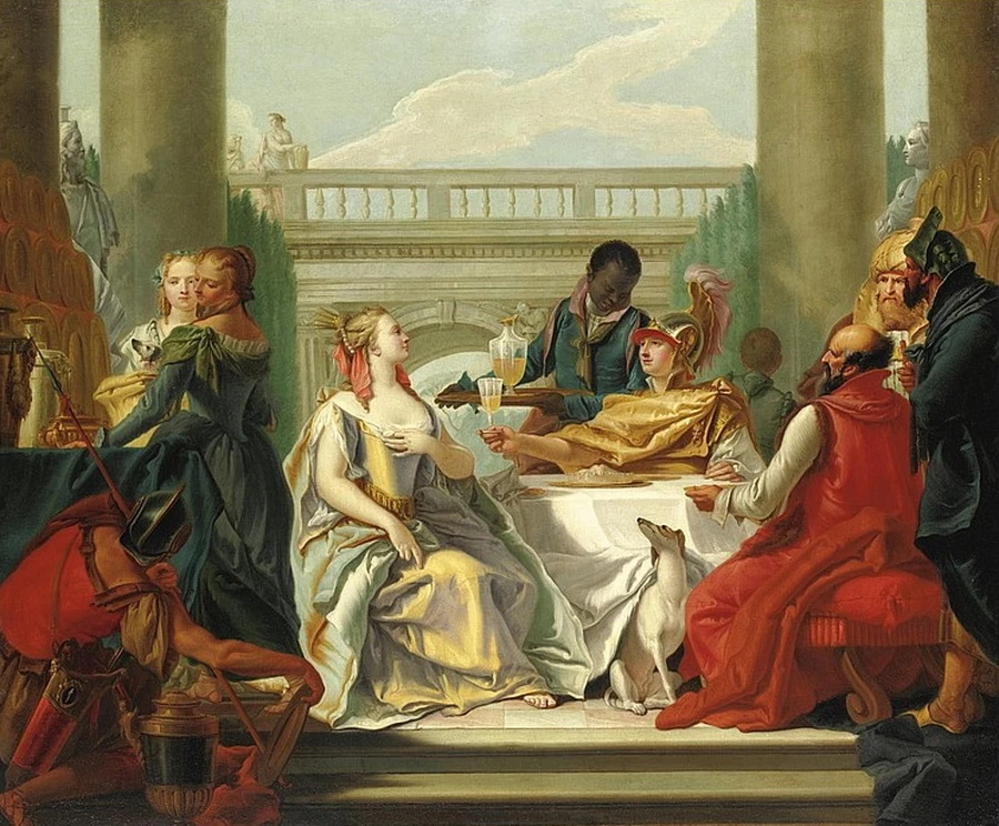 Il banchetto di Antonio e Cleopatra